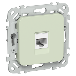 FLITE Розетка компьютерная RJ45 категория 6 UTP РК6-1-0-ФлП панг IEK