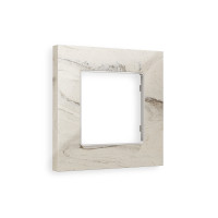 AF930601 Рамка ALFA Grand Серо-бежевый мрамор 1-ая AMBRELLA VOLT