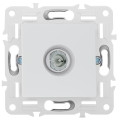 SKANDY Розетка TV проходная SK-A17W арктический белый IEK