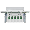 SKANDY Кнопка звонка с индикацией для отелей 10А SK-V17W арктический белый IEK