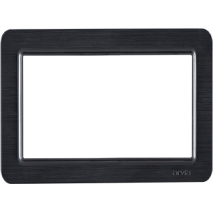 Arvia Electric, Lavin, Рамка двойная для розетки, (черный)
