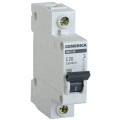 Автоматический выключатель IEK 1п C 20А 4.5кА ВА47-29 GENERICA  MVA25-1-020-C