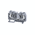 Клемма проходная 16 кв.мм пружинная OptiClip CSC-16-I-76A-(1,5-16)-серый