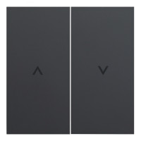 Клавиши выключателя для жалюзи, черный сатин (35613 MB)