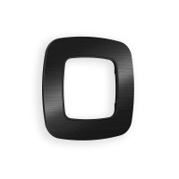 OF580501 Рамка OMEGA Radian Черный Металл шлифованный 1-ая AMBRELLA VOLT