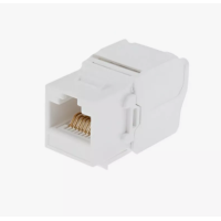 Вставка Keystone с коннектором RJ45 CAT5E (147401 WT) RIKETT