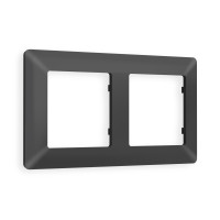 AF110802 Рамка ALFA Line Графит Мягкое касание 2-ая AMBRELLA VOLT