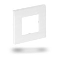 Рамка 1 пост OBO Bettermann MODUL 45, белый, 6119322