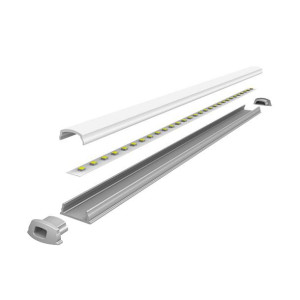 Профиль гибкий PAL 1105 L2000 без рассеив. анодир. JazzWay 5009523