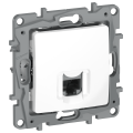 IEKETIKA Розетка компьютерная RJ45 категория 5Е UTP 6722411 белый IEK