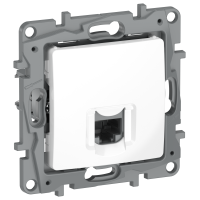 IEKETIKA Розетка компьютерная RJ45 категория 5Е UTP 6722411 белый IEK