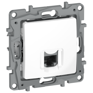 IEKETIKA Розетка компьютерная RJ45 категория 5Е UTP 6722411 белый IEK