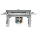 FLITE Розетка компьютерная RJ45 категория 5Е UTP РК5е-1-0-ФлС серый IEK