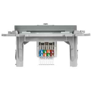 FLITE Розетка компьютерная RJ45 категория 5Е UTP РК5е-1-0-ФлС серый IEK