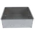 MultiDesk Коробка монтажная для бетонных полов для люка на 12 модулей СТАЛЬ MDK10312