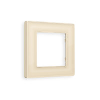 AF580301 Рамка ALFA Arctic Бежевый Стекло органическое 1-ая AMBRELLA VOLT