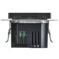 BRITE Розетка USB A+C 45Вт высокоскоростная зарядка РЮ11-2-БрЧ черный IEK
