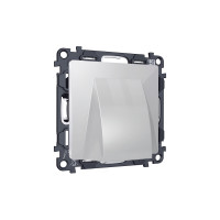 MA415810 Комплект вывода кабеля с фиксатором ALFA Серебро глянец QUANT (AP4158, VM238) AMBRELLA VOLT