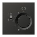 Термостат для теплого пола Jung LS METAL, антрацит, FTRAL231AN