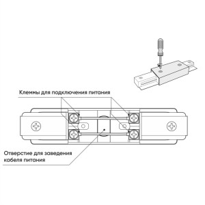 Коннектор Denkirs TR1008-BK