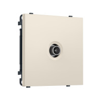 MS333010 Комплект механизма TV розетки оконечной SIGMA Бежевый матовый 50-870 MHz 1dB QUANT PRO (SP3330, PR202)