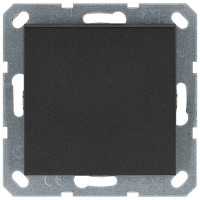Jasmart Звонковый механизм 10A 250V~ с накладкой, цвет Антрацит