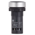 Кнопка IP65 моноблок возвратная 1NO+1NC чёрная MASTER IEK