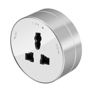 MULTITRACK Розетка универсальная круглая 13 А250 В БЕЛЫЙ MTK13002W