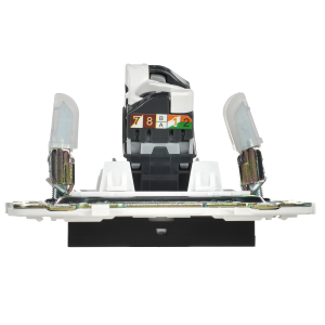 SKANDY Розетка компьютерная RJ45 кат.5E SK-K01Bl черный IEK