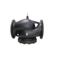 Клапан регулирующий 2-ход фланц PN16 DN300 1200м³/ч -20…+130°С