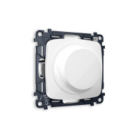 MO105510 Комплект механизма светорегулятора универсального OMEGA Белый глянец 25-600WLED 5-300W QUANT OP1055, VM136 AMBRELLA VOLT