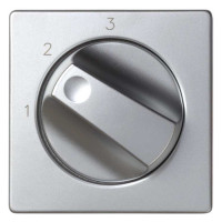 Накладка на поворотный переключатель Simon SIMON 82, алюминий, 82084-33