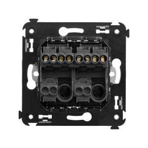 Кнопка 2-кл. СП Avanti Черный матовый DKC 4412154