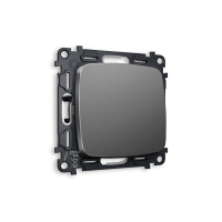 MO651020 Комплект механизма 1-кл проходного выключателя OMEGA Антрацит серый QUANT OP6510, VM105 AMBRELLA VOLT