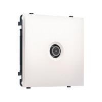MS213005 Комплект механизма TV розетки оконечной экранированной SIGMA Жемчуг 5-1000MHz 3dB QUANT PRO (SP2130, PR199)