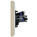 FORTE&PIANO Розетка компьютерная RJ45 кат.6 FP431 ваниль IEK