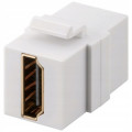 Разъем HDMI F-F, белый (147402 WT)