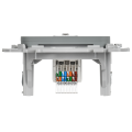 FLITE Розетка компьютерная RJ45 категория 6 UTP РК6-1-0-ФлС серый IEK