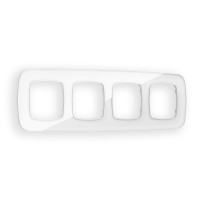 OF320104 Рамка OMEGA Radian Белый Стекло органическое 4-ая AMBRELLA VOLT