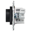 SKANDY Термостат электронный с индикацией SK-T01G графит IEK