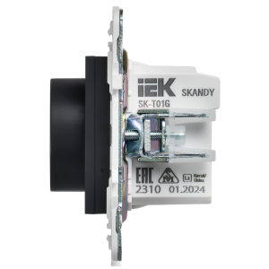 SKANDY Термостат электронный с индикацией SK-T01G графит IEK