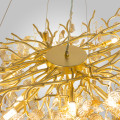 Люстра подвесная FOREST DL1200 GOLD