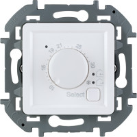 Термостат для теплого пола Legrand Inspiria с выносным датчиком в комплекте, максимальный ток 16 А, напряжение 230 В, цвет Белый