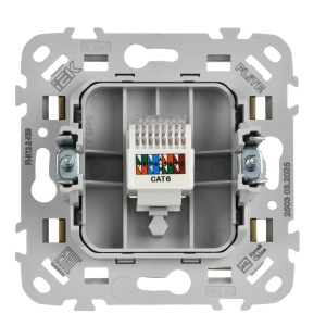 FLITE Розетка компьютерная RJ45 категория 6 UTP РК6-1-0-ФлХ хаки IEK