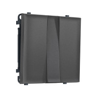 MS655010 Комплект механизма 3-кл выключателя SIGMA Антрацит серый 10A-250V QUANT PRO (SP6550, PR133)