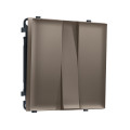 MS635010 Комплект механизма 3-кл выключателя SIGMA Темная бронза матовый 10A-250V QUANT PRO (SP6350, PR133)