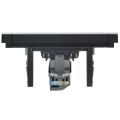 FORTE&PIANO Розетка компьютерная RJ45 кат.5E FP232M металл белый IEK