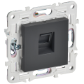 SKANDY Розетка компьютерная RJ45 кат.6 SK-K02T титан IEK