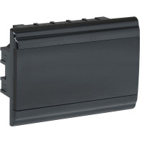 Корпус модульный встраиваемый ЩРВ-П-12 PRIME IP41 пластик. черн. IEK MKP13-V-01-12-41-K02