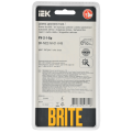 BRITE Рамка 2-местная РУ-2-1-Бр металл латунь RE IEK